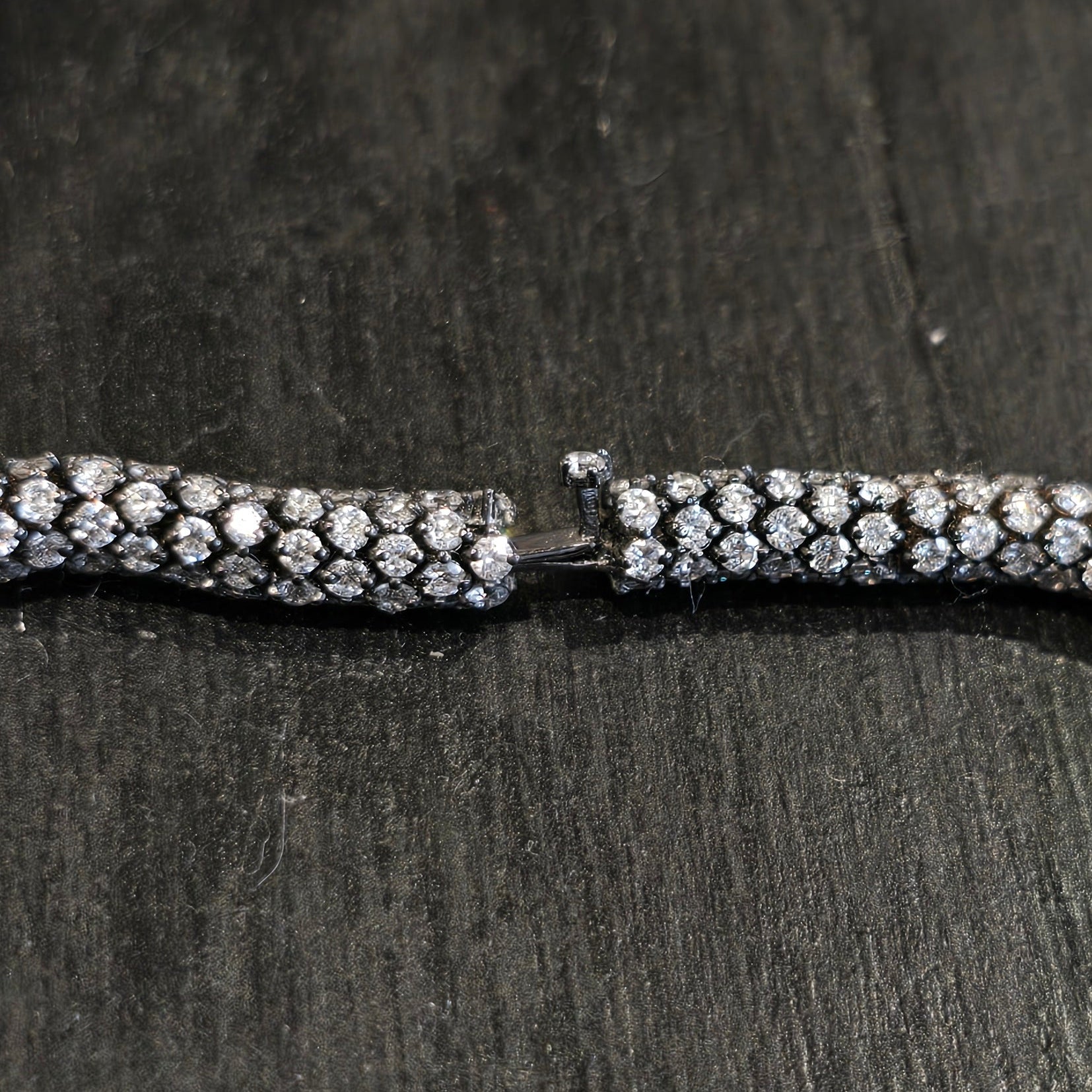 Ligne Eternelle - Diamond rope necklace