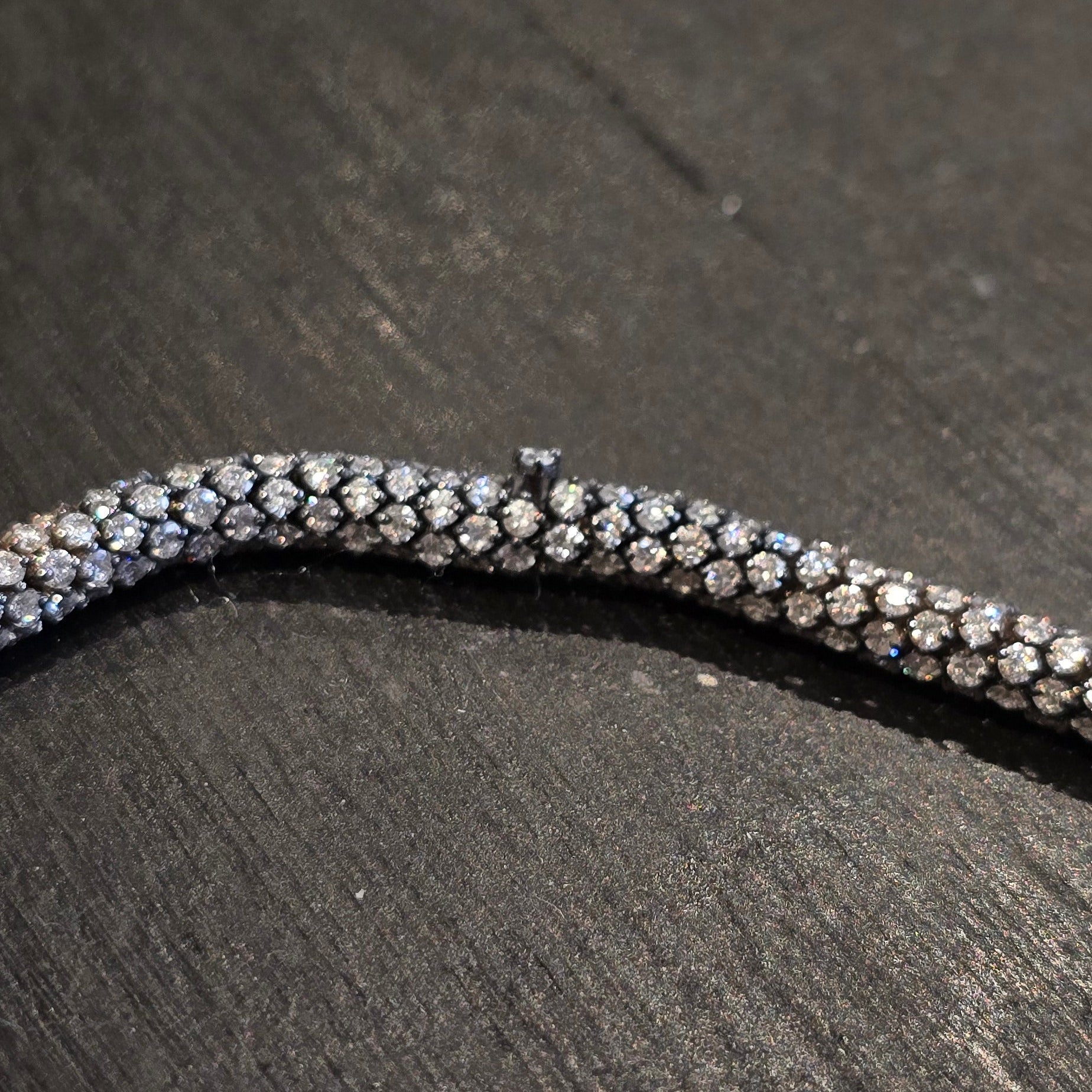 Ligne Eternelle - Diamond rope necklace