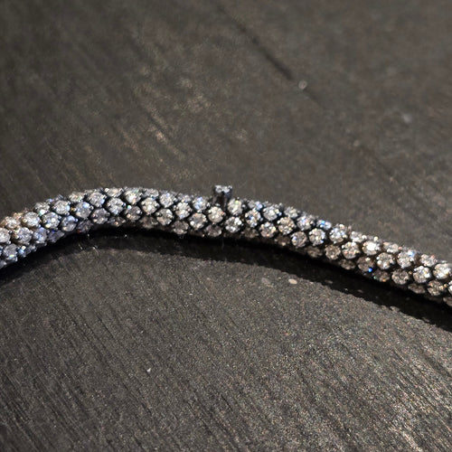Ligne Eternelle - Diamond rope necklace